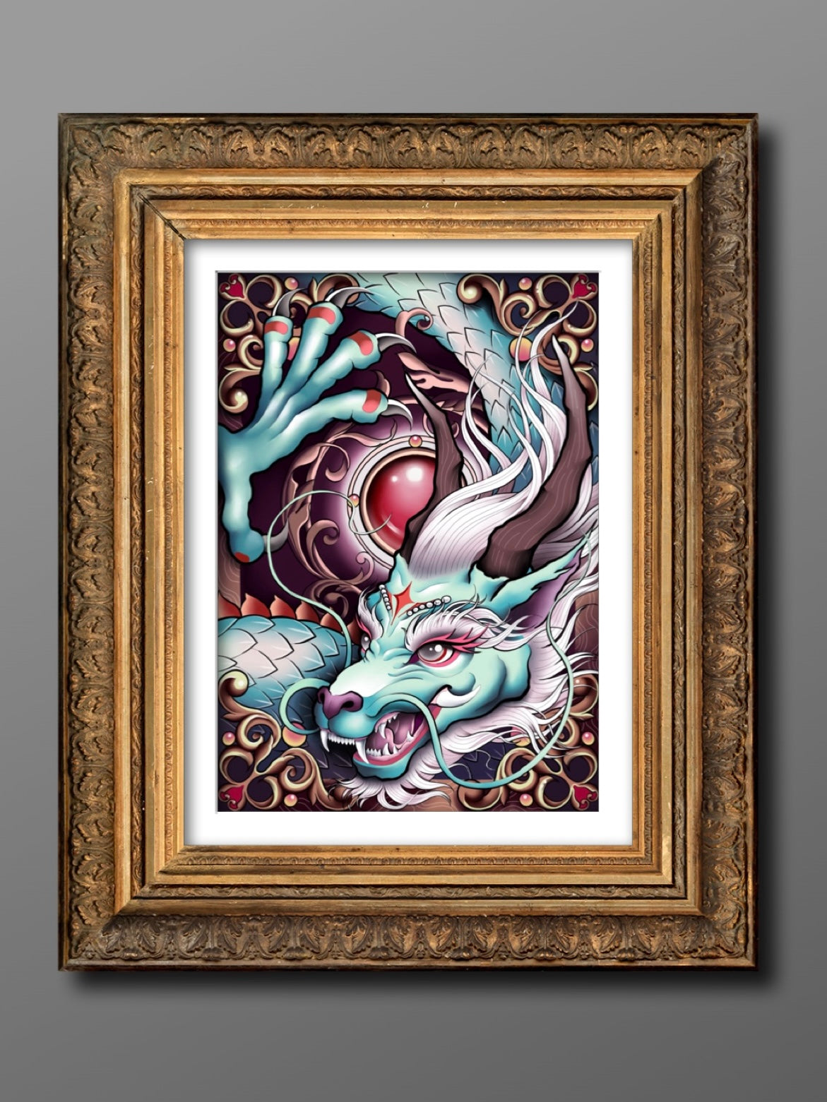 Year of the Dragon limited edition prints produced by trendy tattoo artists