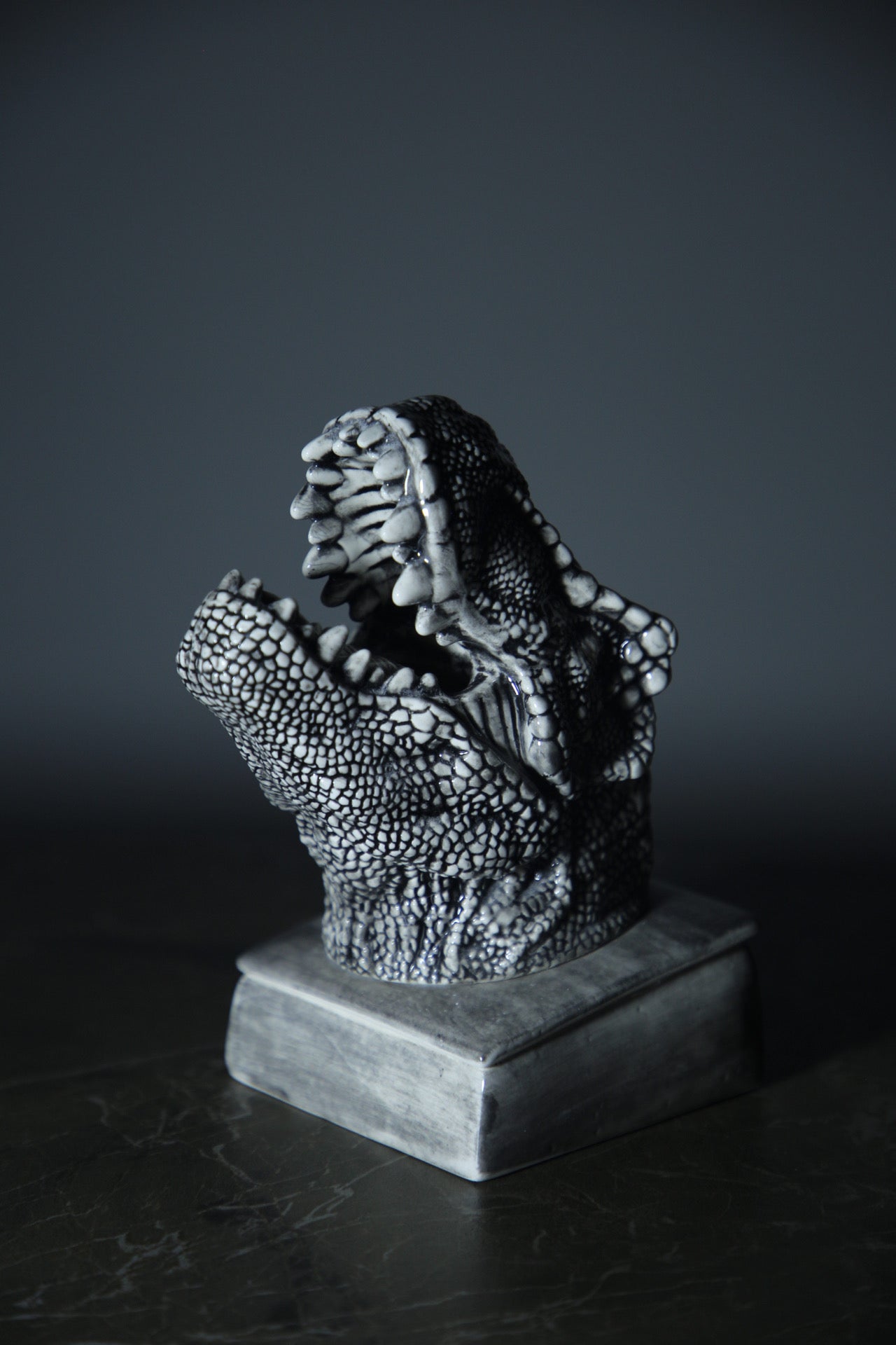 Jurassic Tyrannosaurus Rex ceramic incense burner