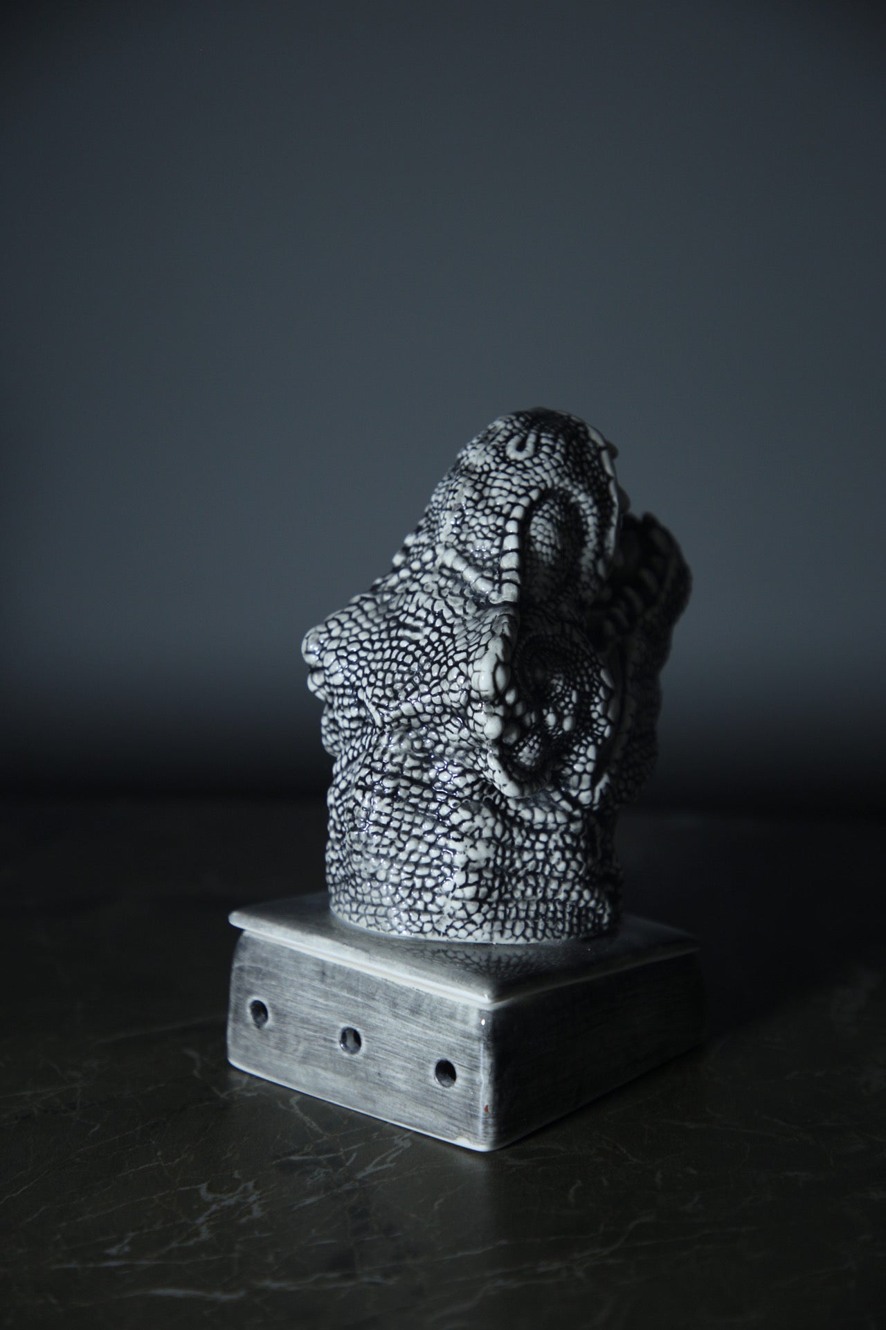 Jurassic Tyrannosaurus Rex ceramic incense burner