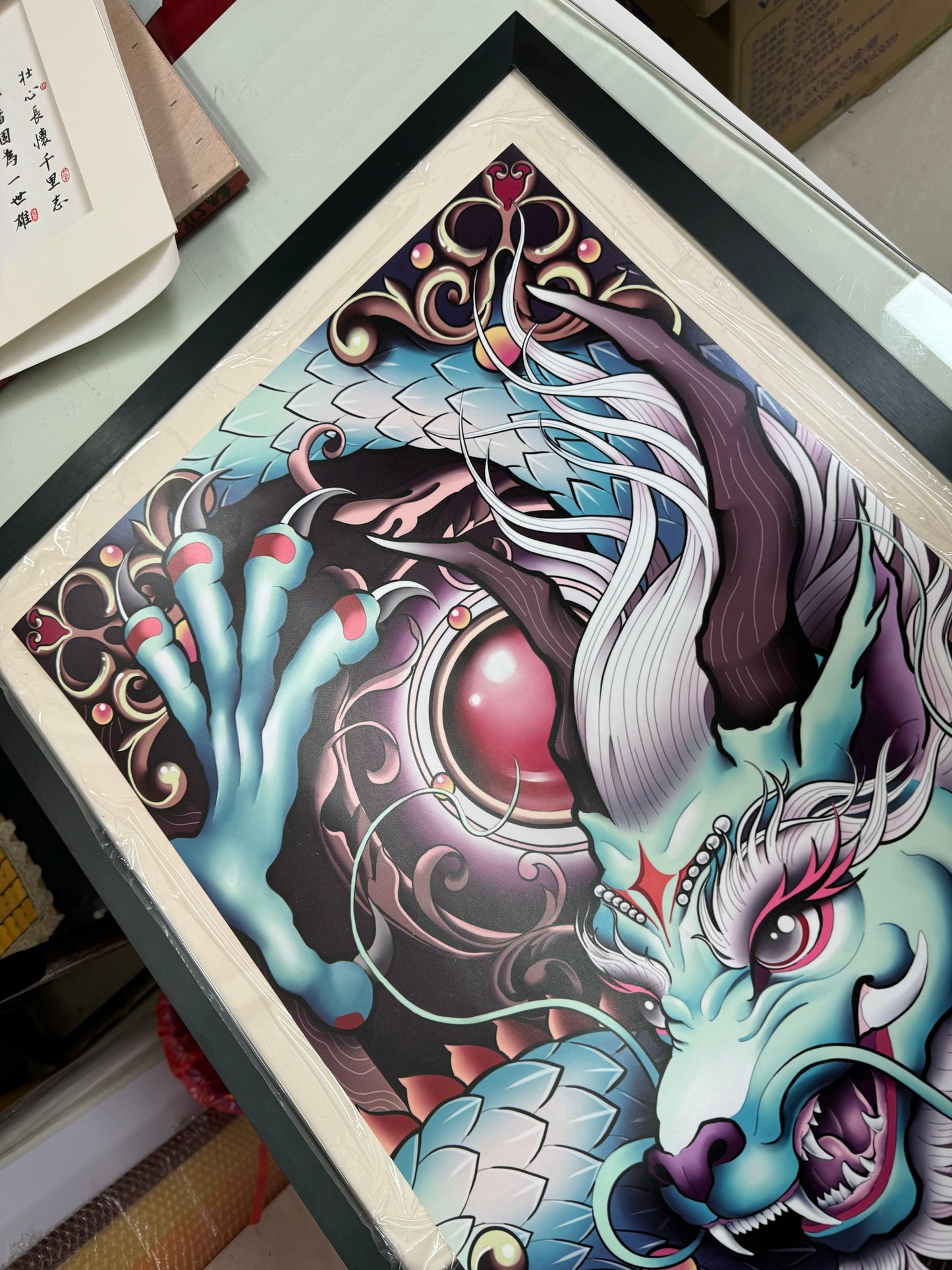 Year of the Dragon limited edition prints produced by trendy tattoo artists