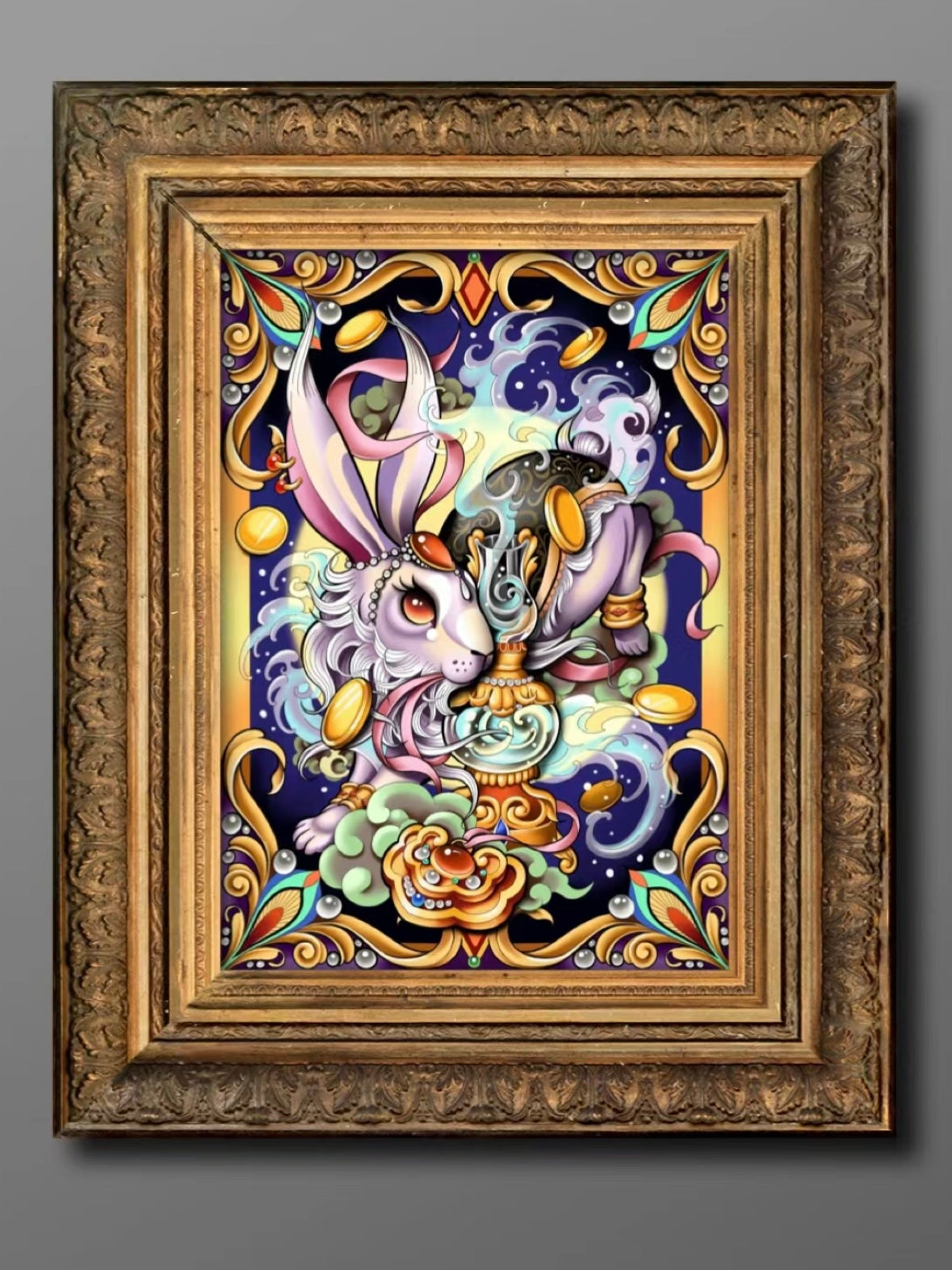 Year of the Rabbit limited edition prints produced by trendy tattoo artists